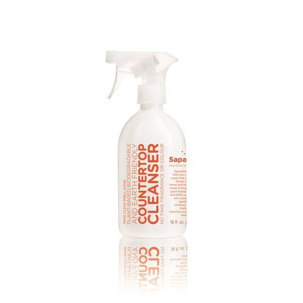 Sapadilla 16 oz Grapefruit & Bergamot Scent Organic Countertop Cleanser Spray - Pack of 6 1014249